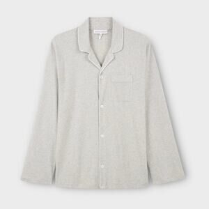 Laurence Taverneir Sifnos Cotton Men's Pajama Top in Gris Chine L